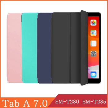

Tablet Case for Samsung Galaxy Tab A 7.0 2016 SM-T280 SM-T285 7.0-inch WIFI LTE 3G PU Leather Protective Cover Magnetic Case