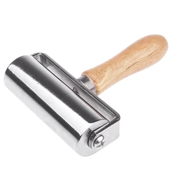 

1PCS 100mm Leather Glue Edges Laminating Roller Craft DIY Handmade Crease Tool Leather Craft Roller