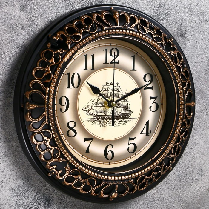 Horloge murale, série: mer, 