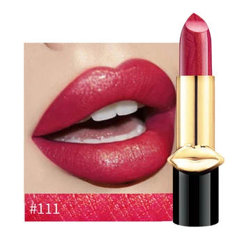 

S.f.r Professional Waterproof Mermaid Metallic Lipstick Shimmer Long Lasting Pigment Lipstick Luxury Makeup Cosmetic TSLM1