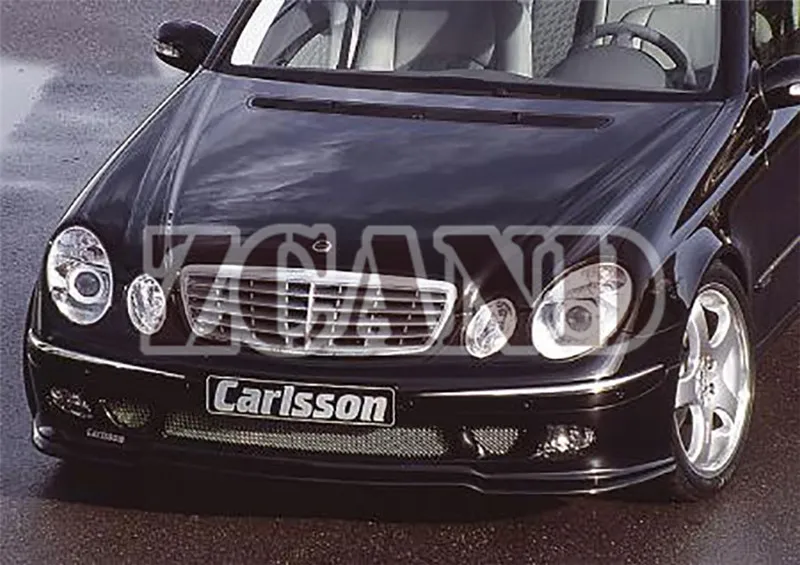 Передний Бампер Добавить спойлер для Mercedes BENZ E-Class W211 E55 2003-2006