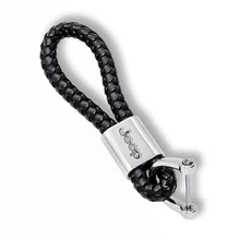 Металлический+ Кожаный Автомобильный брелок для ключей, Автомобильный интерьер для JEEP renegade wrangler, jk ti, компас, патриот, cherokee, buluo, аксессуары