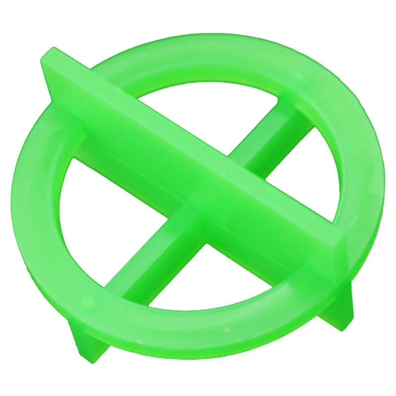 

100 Pcs 1.5 Mm Green Tile Cross Tile Leveling Adjustment Wedge Retainer Tile Cross Recyclable