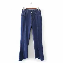 Большие размеры 2XL-5XL Женские джинсы длинные Broek