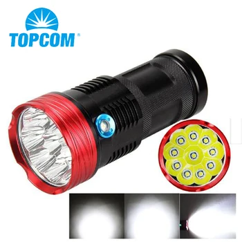 

TopCom Super Powerful LED Flashlight XML T6 Tactical Torch USB Rechargeable Linterna Waterproof Lamp Ultra Bright Lantern