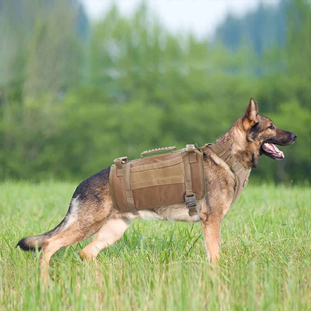 Военная Тактическая собачья жгут для K9 рабочих собак, прочный тренировочный жилет для домашних животных, дышащие нейлоновые жилеты для больших собак