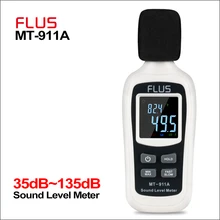 Флус, измеритель уровня звука, термометр, цифровой измеритель уровня звука, звукометр, шумомер, измеритель уровня звука, цветной ЖК-дисплей, измеритель децибел