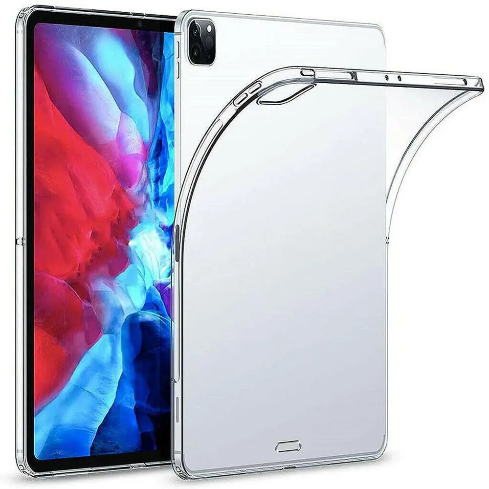 TPU чехол для iPad Pro 12 9 2017 A1670 A1671 прозрачный защитный планшета Чехол дюймов 2020 ТПУ