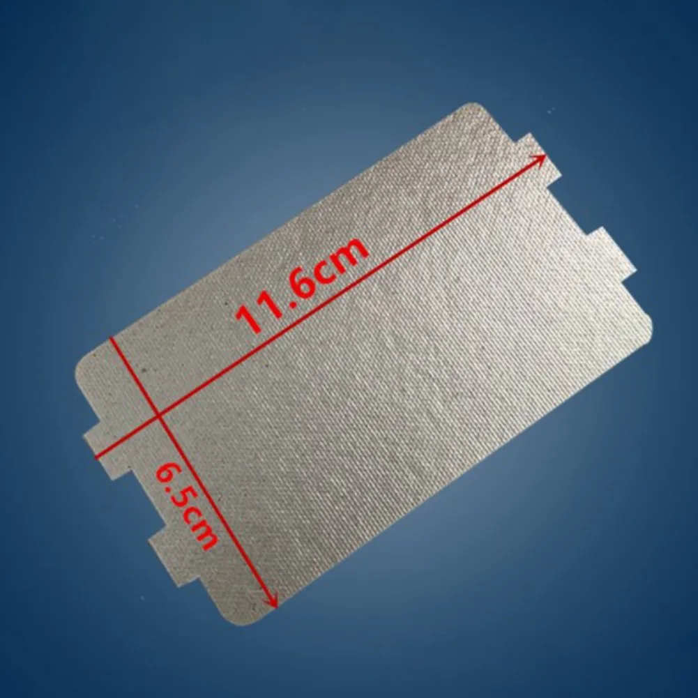 Placa de mica universal para microondas - 20,3 x 12,7 cm