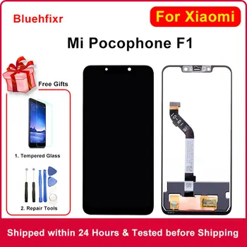 

Original LCD Display for Xiaomi Pocophone F1 LCD Screen with Frame 10 Touch Replacement Screen for Xiaomi Mi POCO F1 Lcd Screen