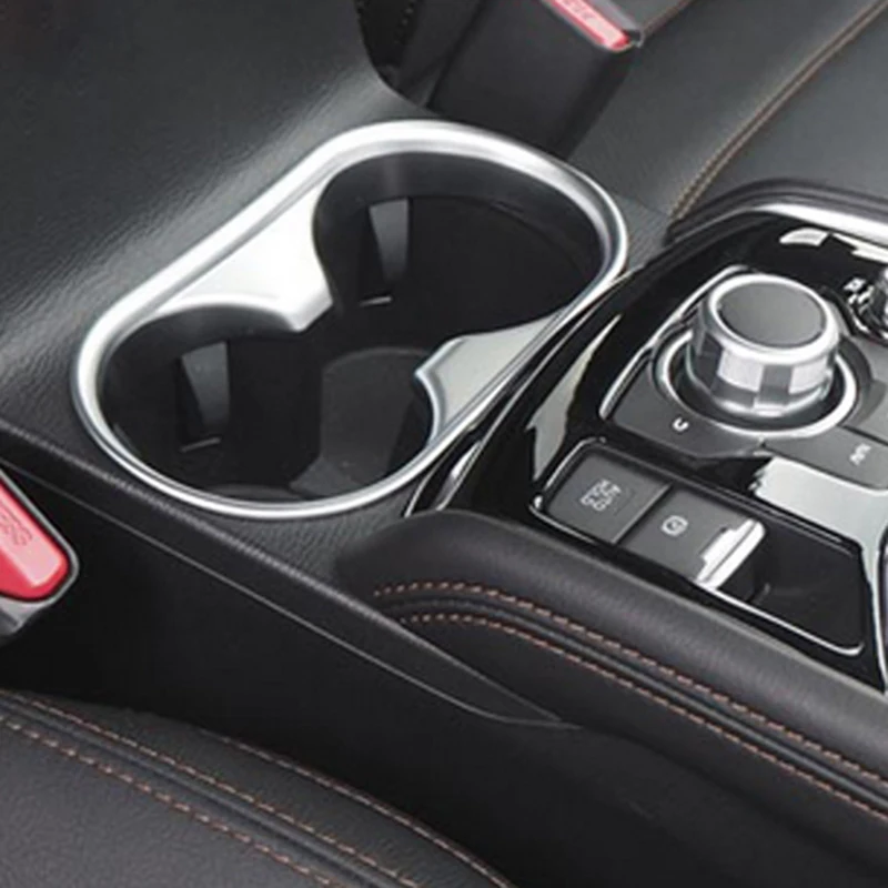 Авто рамка держателя стакана воды отделка крышки для Mazda Cx-5 Cx5