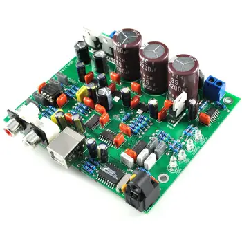 

CS4398 DAC Board with USB Optical Fiber 24BIT/192K 32K Decoder Board AC15V