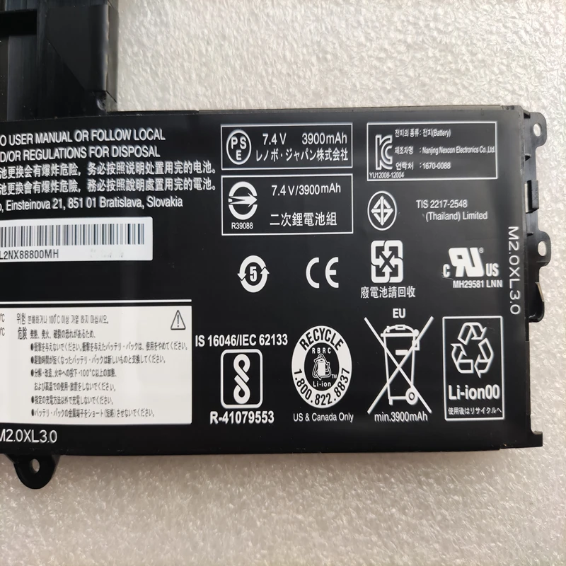 Bateria do Portátil para Lenovo Original 35 B50 Ideapad 300s Yoga 500-151bd 510s-14isk 15isk 14ihw80n5 L14m2p21 L14l2p21 S41-70am 75 - Imagem 4