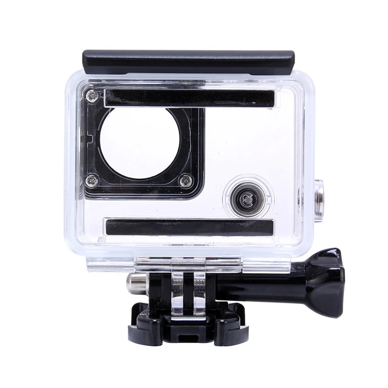 Водонепроницаемый корпус чехол для Gopro Hero 3/3+/4 подводный 45 м защитный чехол для дайвинга коробка с линзами крышка бленда Для gopro 4 3 Аксессуары