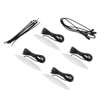 

Outdoor Bicycle Hub Light Waterproof Rear Light With Remote Control 3 Flash Modes Finding Bike Function Warning Lamp