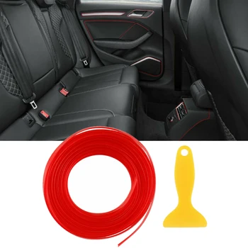 

5M Decor strip Door Gap Molding Moulding Line For Car Interior +Scraper