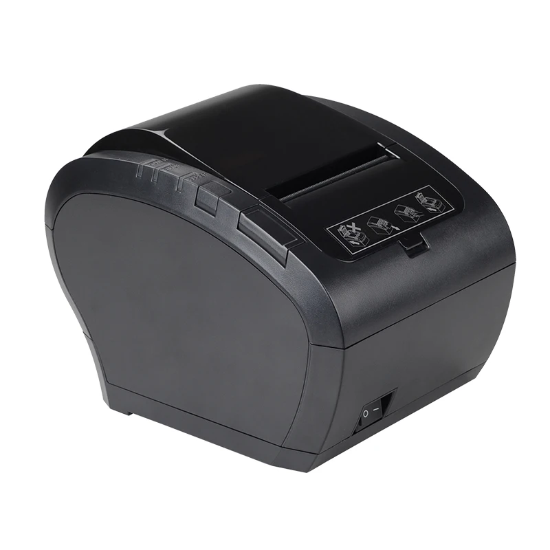 epson mini printer 80MM Thermal Receipt POS Printer Black Printer with Auto Cutter Bluetooth Ethernet USB Port Support Cash Drawer ESC/POS mini pocket thermal printer