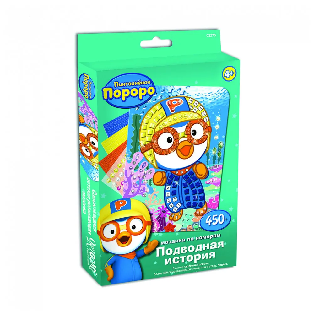 Мозаика ORIGAMI Пороро. Подводная история. арт. 02275