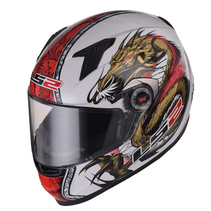 LS2 FF358 классический Capacetes de Motociclista мотоциклетный шлем анфас мотоциклетный мужской гоночный мотоциклетный шлем - Цвет: 26