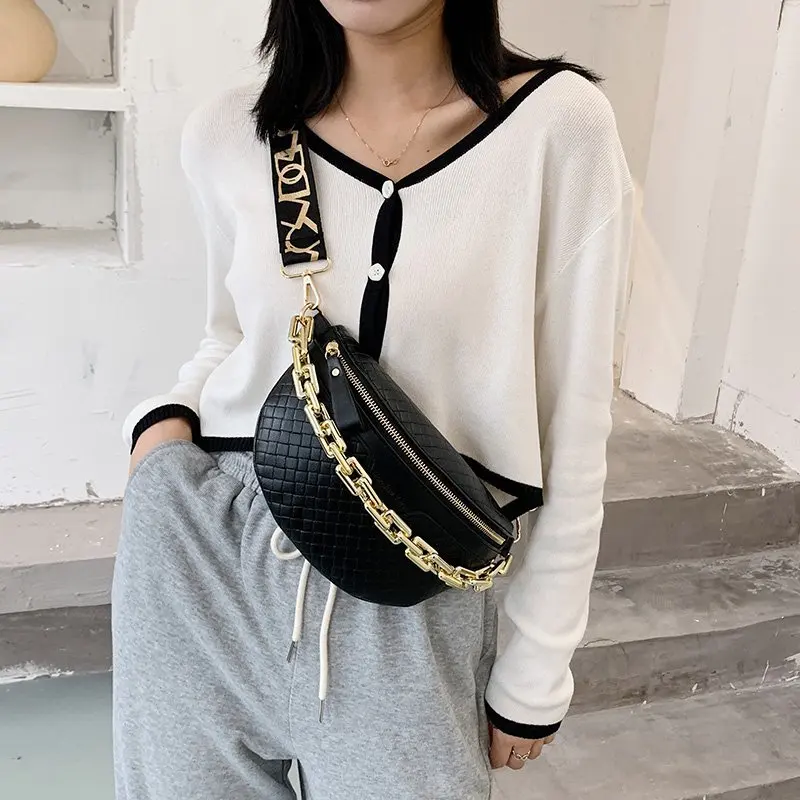 Vrouwen Fanny Packs Hoge Kwaliteit Lederen Heuptas Toevallige Borst Tassen  Voor Vrouwen 2021 Crossbody Tas Dames Borst Telefoon Pack - AliExpress