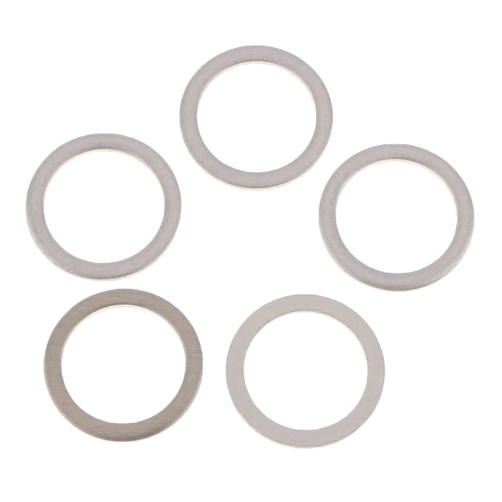 10Pcs Metal Oil Drain Plug Crush Washers Gaskets For Toyota Lexus