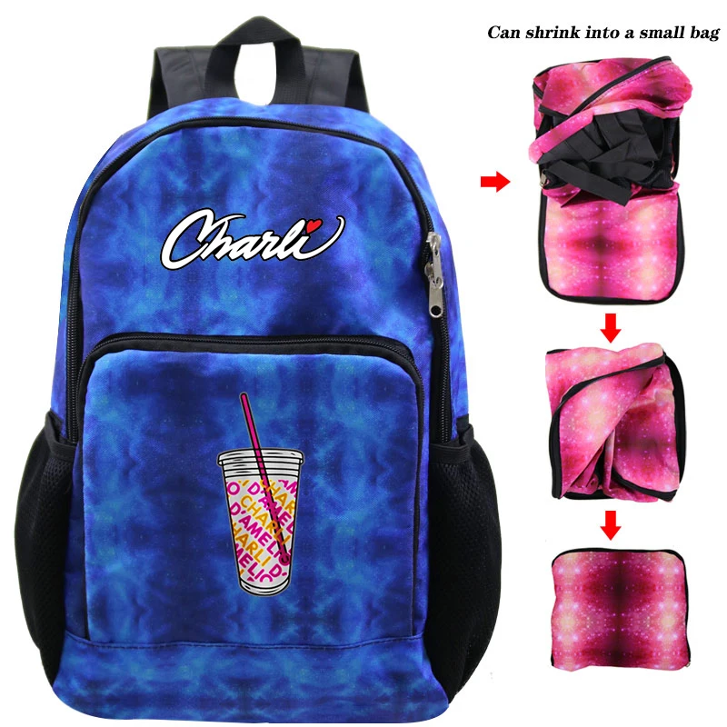 Jual Charli D'amelio Print Bookbag 