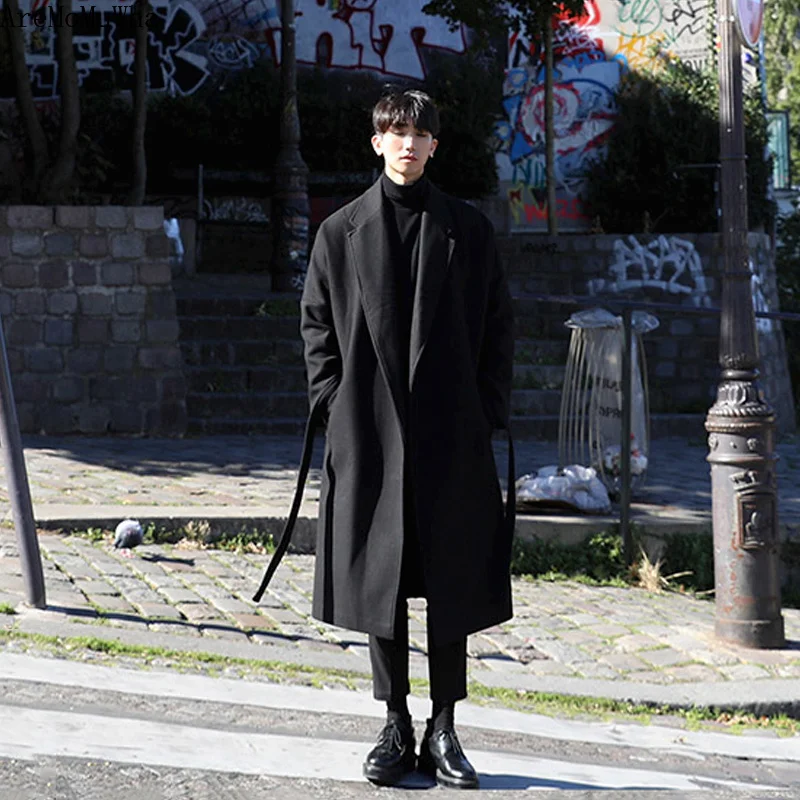 AreMoMuWha Japon R zgarl k Erkek Uzun B l m Kal n S cak S cak Tutan 