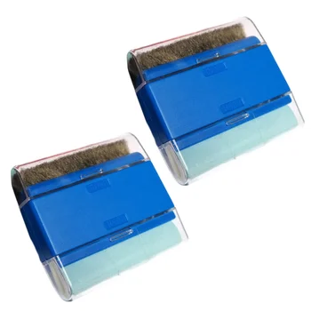 

2pcs Keyboard Brush Durable Useful Practical Dual-use Brush Cleaning Tool Wipe for Keyboard Phone Screen Computer