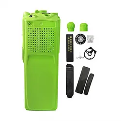 Kit de boîtier de remplacement pour talkie walkie, vert, pour Motorola xts5000 modèle 1 M1, Radio sans clavier 