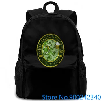 

OHOOLIGANS IRISH PUB VINTAGE - Ireland Belfast Dublin Beer Loose For Cool women men backpack laptop travel school adult