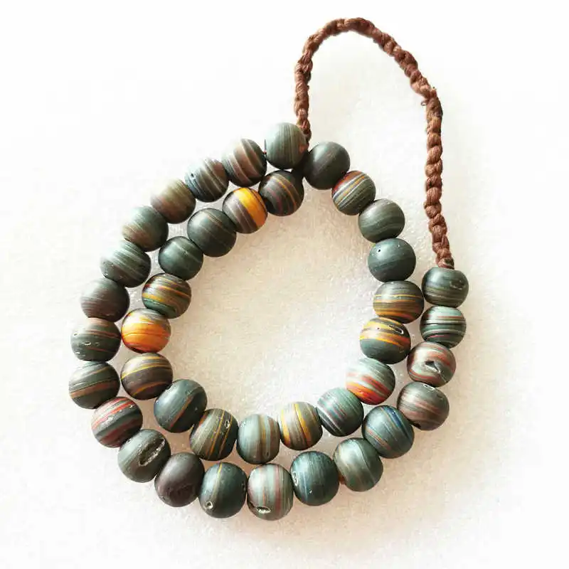 Непальская старая лампворк ручной работы с бусинами распродажа TSB0017|bead necklace|nepal