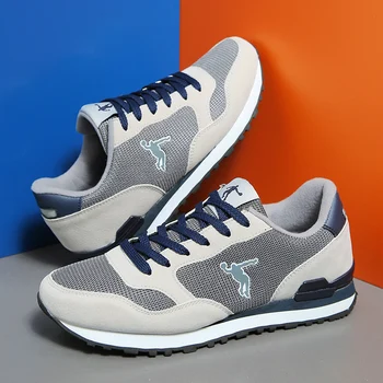 

Summer Men Shoes Breathable Mesh Designer Sneakers Lace-up High-quality Sports Casual Shoes Outdoor Jogging Walking Shoes Tenis