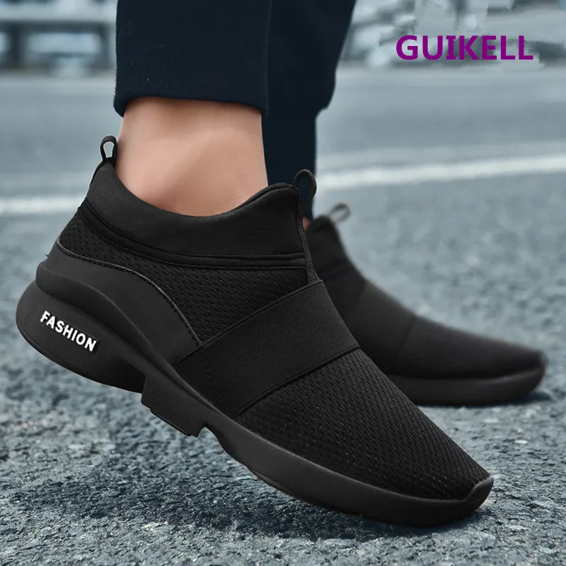 pure black sports shoes