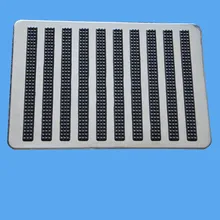 Черный; нескользящая обувь; напольные ковры коврики для авто автомобиль внедорожник Пол коврик, накладка на педаль Универсальный безопасное вождение 304 Нержавеющая сталь