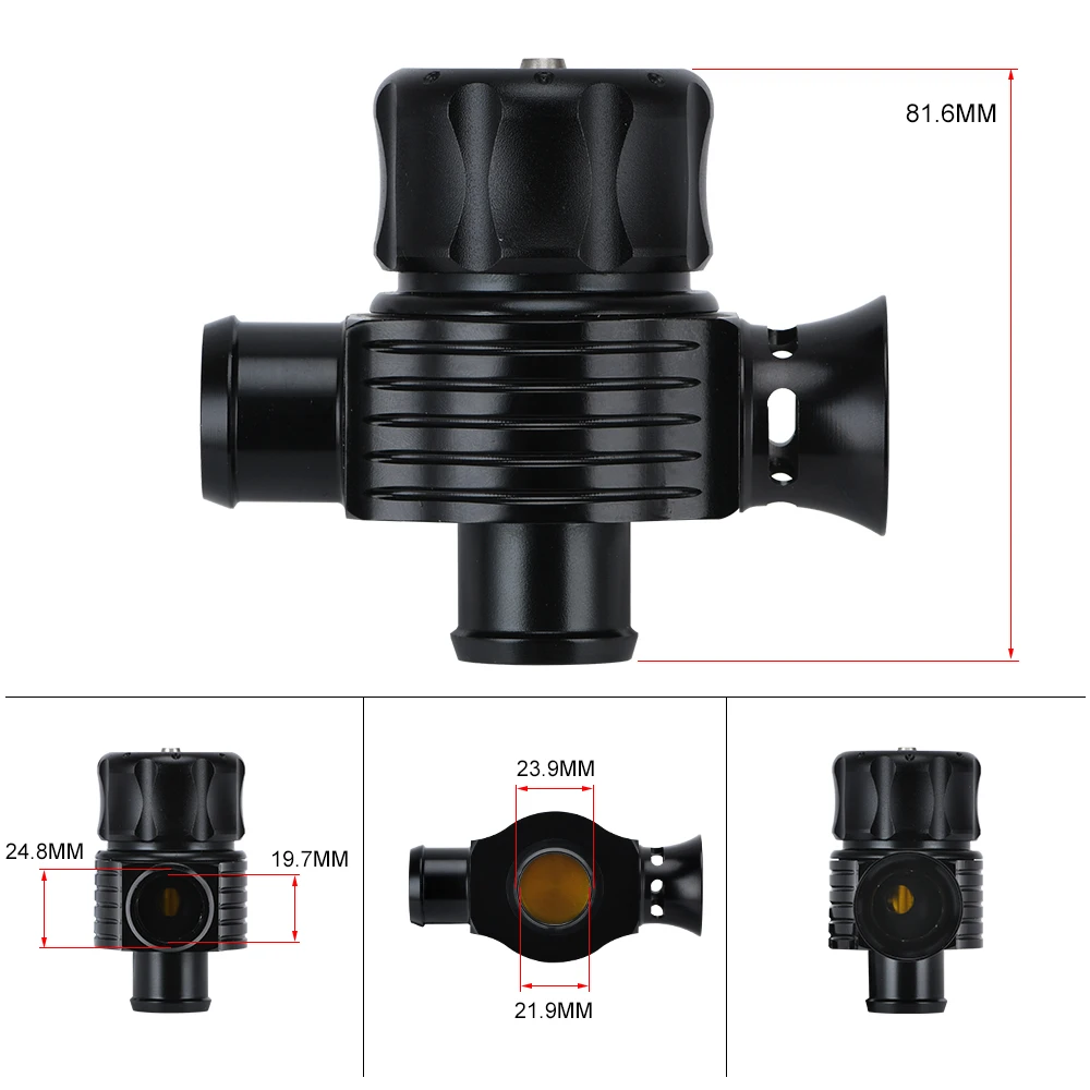 Турбо переключатель дамп предохранительный клапан двойной порт для VW MK4 Golf Polo GTI 1