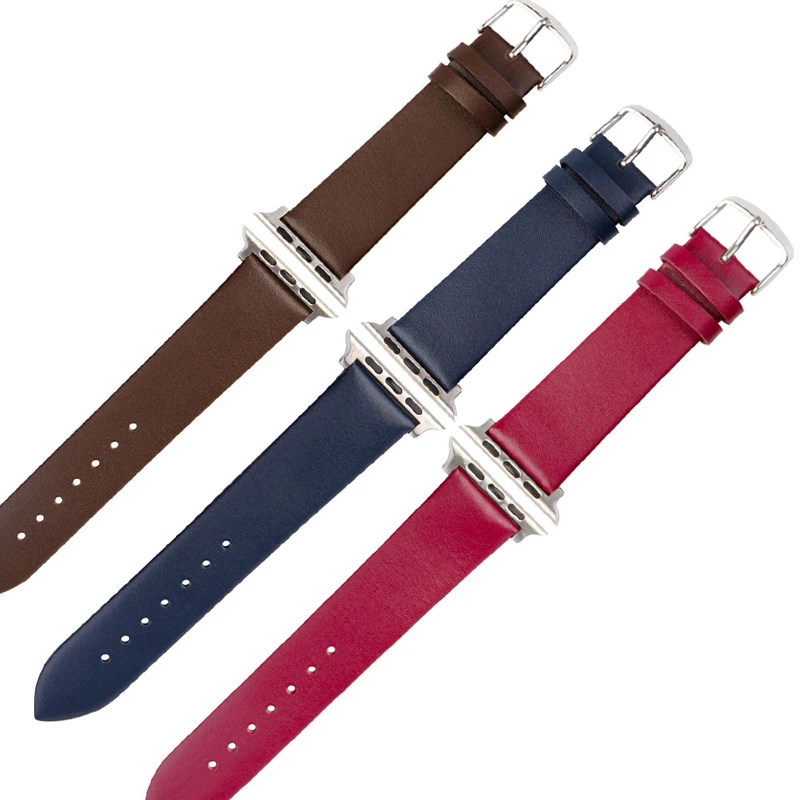 

Leather Ring Strap for Apple 42mm 38mm Watch Strap ,for Apple Watch 2/3 Replace Leather Watchbands