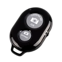 Liberação do obturador remoto para o telefone controle sem fio para monopé foto câmera botão do obturador bluetooth remoto para smartphone