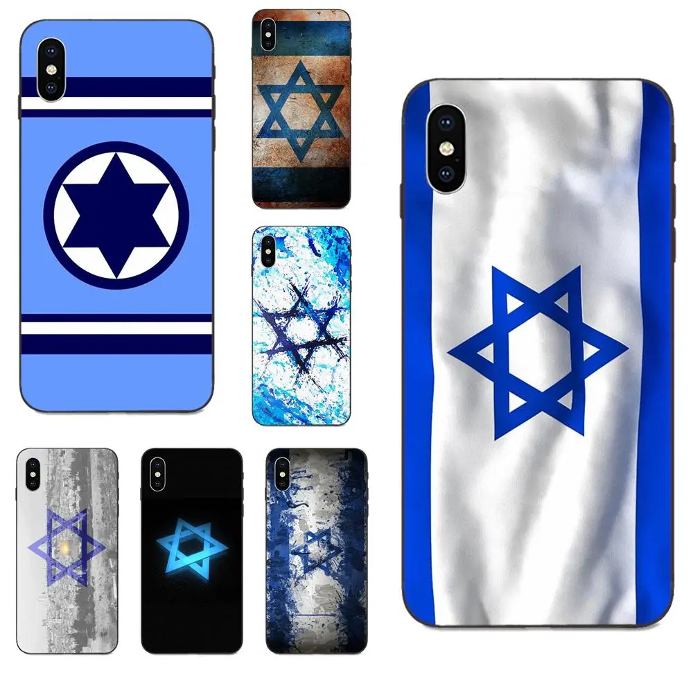 Flag Of Israel TPU Cases For Huawei nova 2 2S 3i 4 4e 5i Y3 Y5 II Y6 Y7 Y9 Lite Plus Prime Pro 2017 2018 2019 | Мобильные телефоны