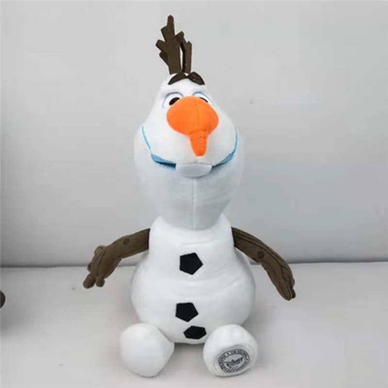 Disney 23 см/30 см/50 см Замороженные 2 снеговика плюшевые игрушки в виде Олафа Мягкие