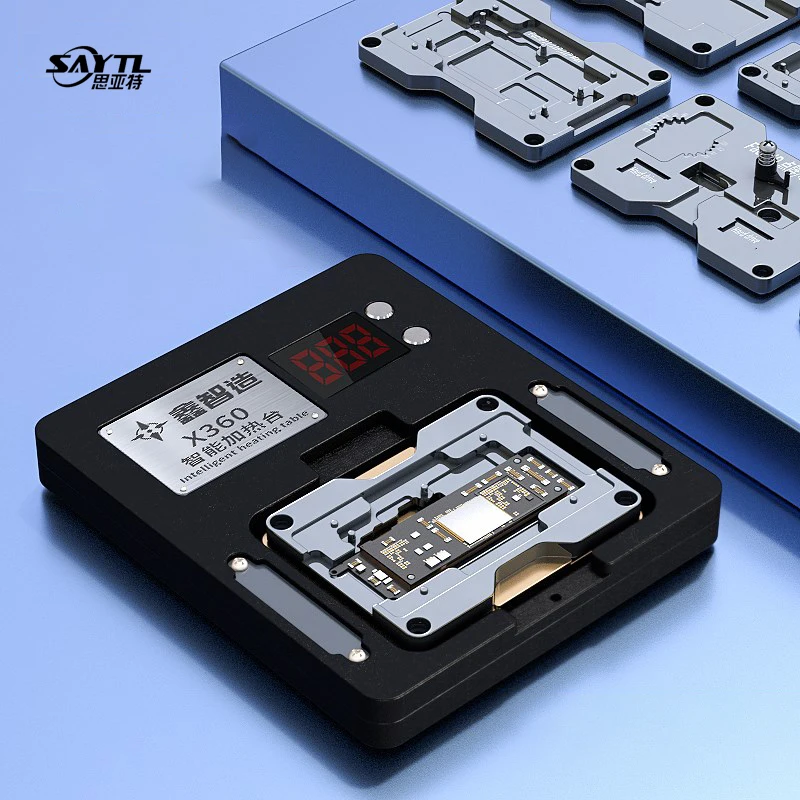 US $90.40 Universal Motherboard Layered Desoldering Platform PCB Soldering for iPhone XXSXSMAX1111Pro Max12FACE ID Heating Station