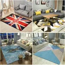 Ковер в Северной Европе для гостиной, дивана, чайного столика, одеяло для спальни, милое одеяло для кровати, красный коврик для пола