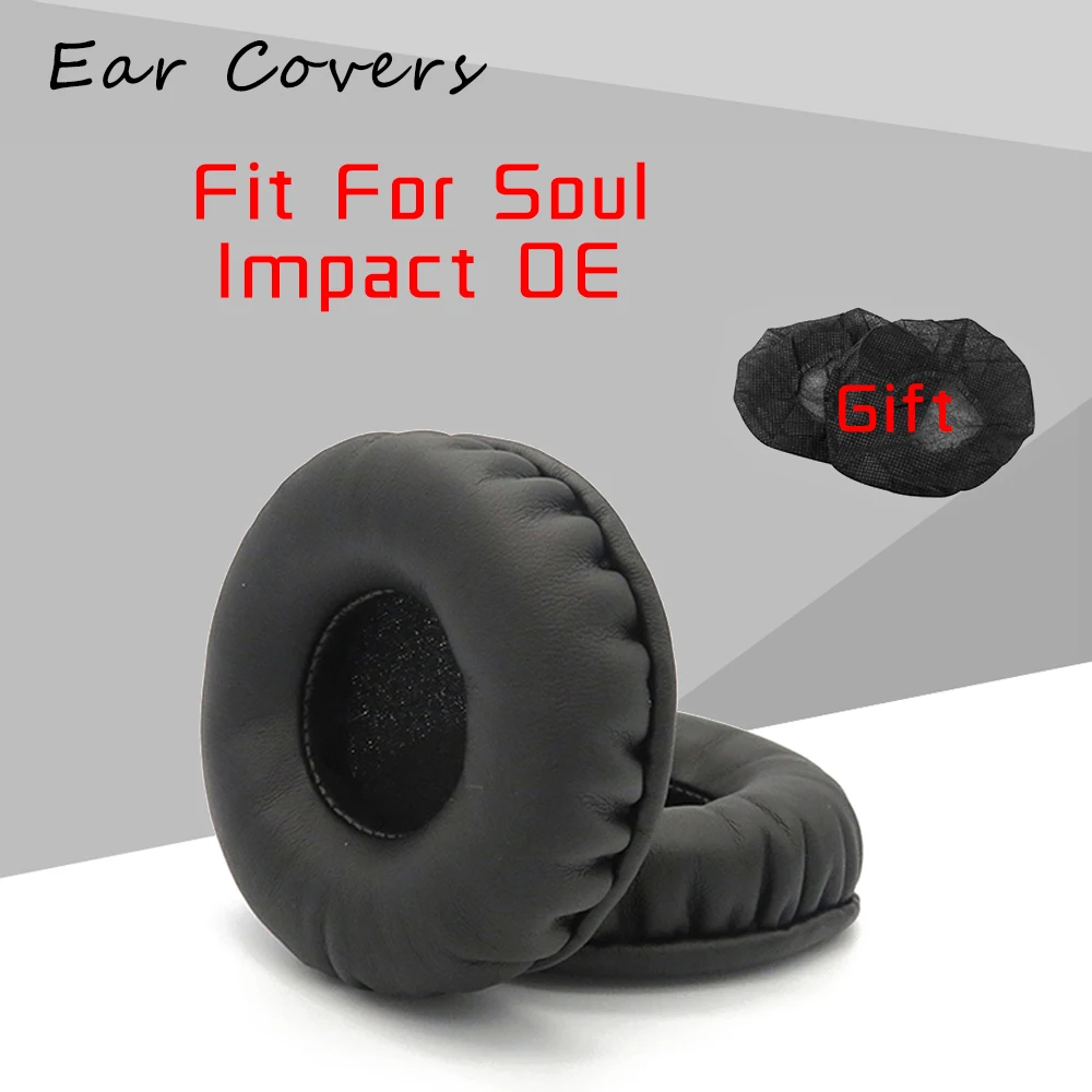 

Ear Pads For Soul Impact OE Headphone Earpads Replacement Headset Ear Pad PU Leather Sponge Foam
