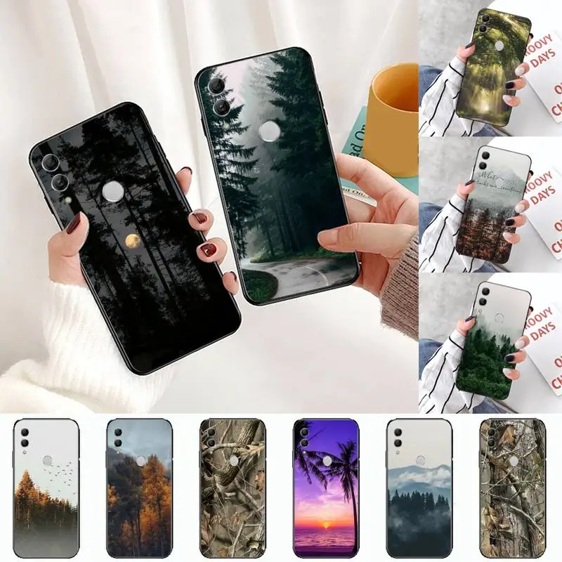 

tree plants hot Realtree Real Phone Case Cover For Huawei Enjoy 7 7s 8 8e 9 9e 10 plus P8lite 2017 Honor 5a view9 play 3e