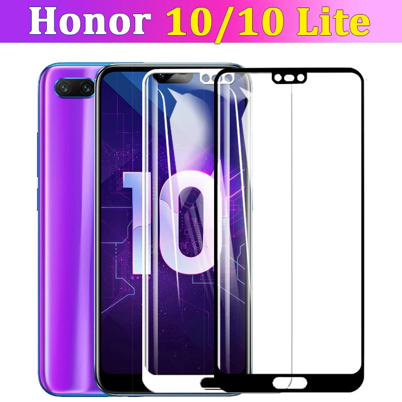 Honor 10 Защитное стекло для huawei honer 10lite закаленное световое экрана huawai honar sheet armor honor10