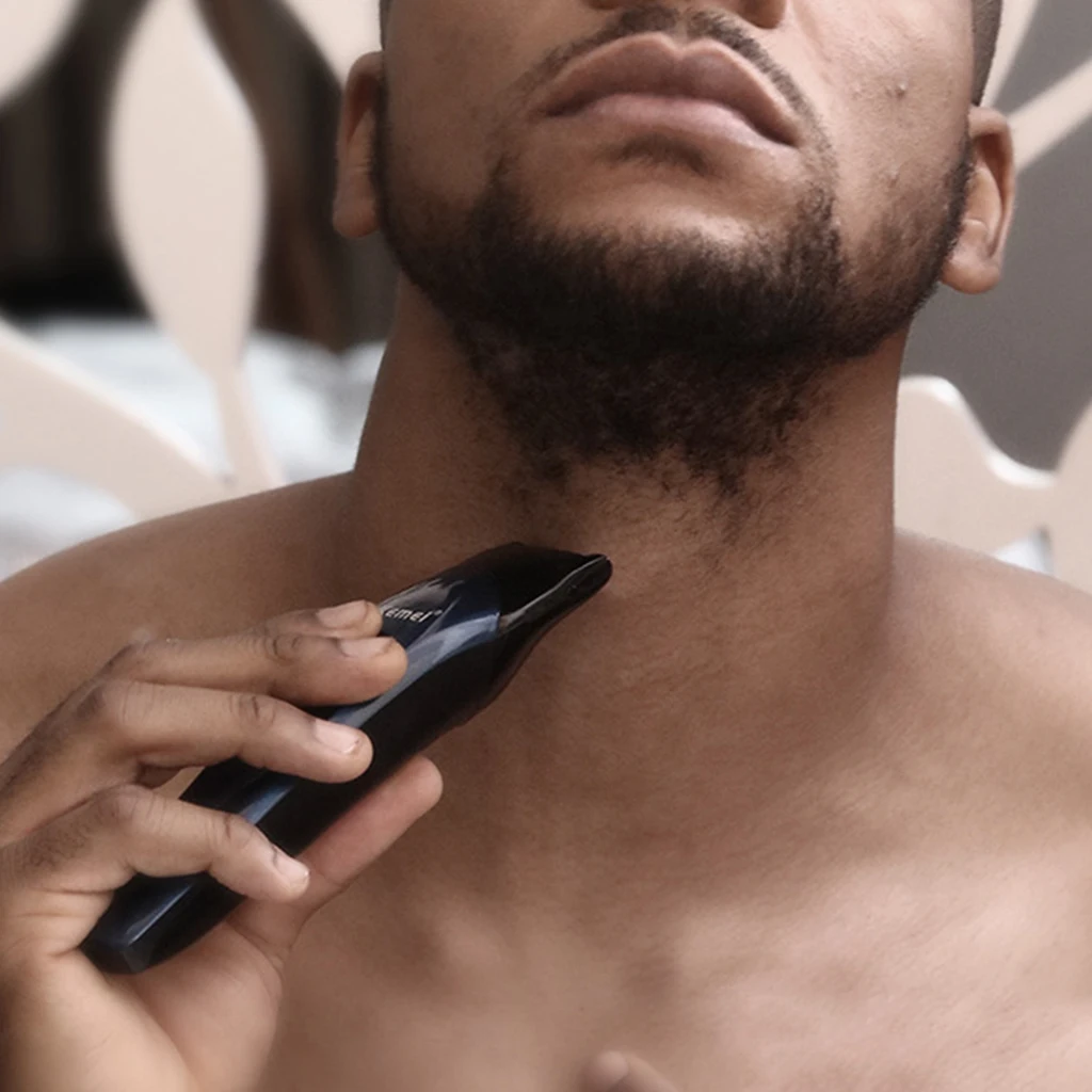 Kemei KM-550 Professional Electric Hair Clipper Rechargeable Cordless Beard Trimmer Men Body Nose Trimmer Razors Gift Sets 