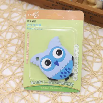 

Kuulee Tooth Gum Baby Cartoon Tooth Gum Colorful Silicone Molar Stick Training Tooth Toy Silicone multicolor 3 months