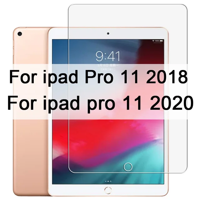 9H Tempered Glass For iPad 10.2 inch 2019 2.5D Full Cover Screen Protector For iPad Pro 11 Air 2 3 MiNi 5 4 3 2 2017 2018 Glass For ipad Pro 11