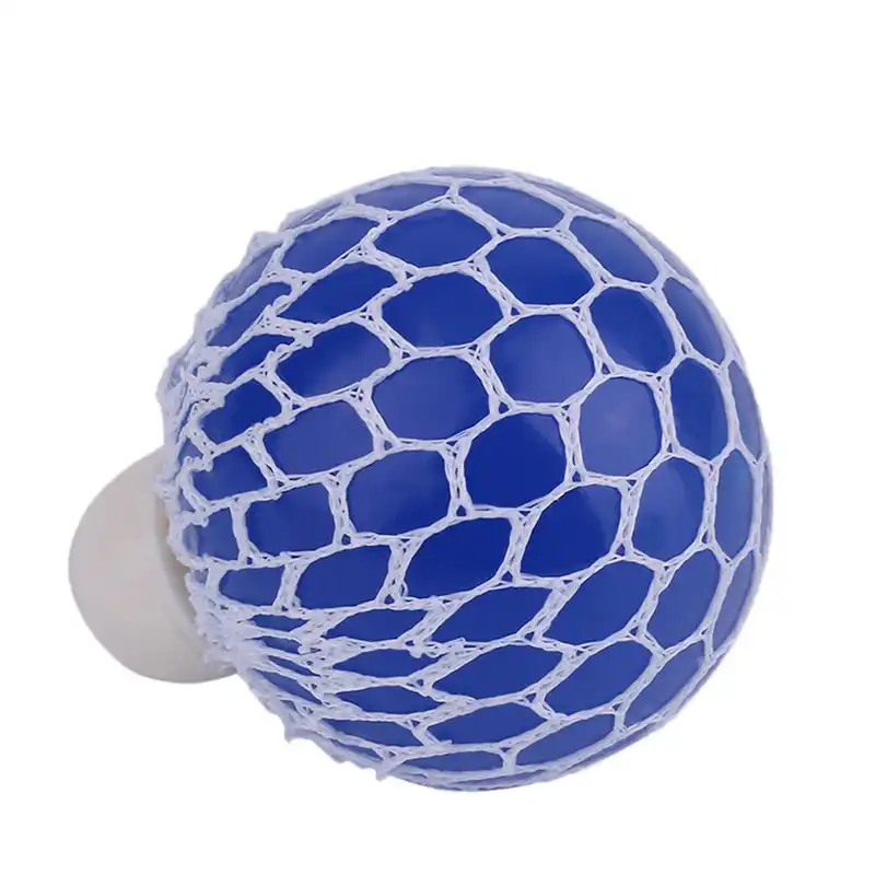 blue stress ball