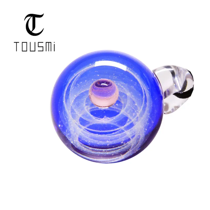 

Tousmi Universe Space Cosmic Galaxy Glass Necklace Pendant for Women 64cm Adjustable Rope Chain, Brave to Be Myself, Tousmi-4
