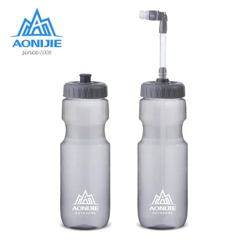 

AONIJIE Outdoor Water Bottle 700ml Straw Option Water Cup Kettle BPA Free For Trail Running Hiking Marathon Cycling